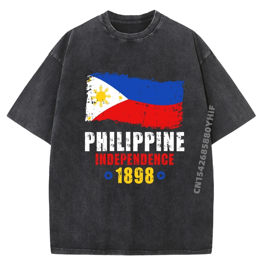 Philippine Independence 1898 Philippines Flag Graphic Tee Cotton Men's Shirts EU SIZE Casual Washed Clothes 
Philippine Independence 1898 Philippines Flag Graphic Tee Cotton Men's Shirts EU SIZE Casual Washed Clothes