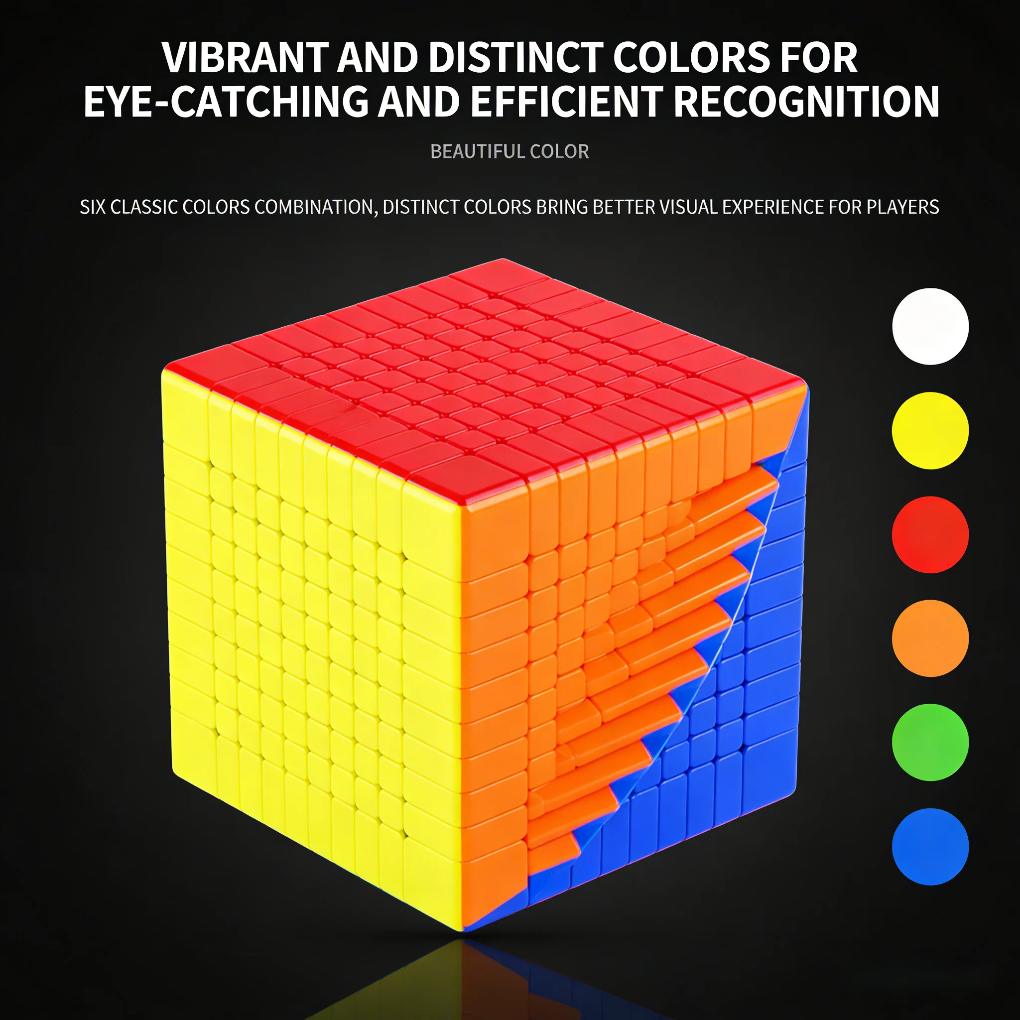 Sengso Mosheng 10X10 Cube Magnetic Speed Cube Speed Cube Puzzle Toys Cubo Magico Kid Gift Stickerless Cube
Sengso Mosheng 10X10 Cube Magnetic Speed Cube Speed Cube Puzzle Toys Cubo Magico Kid Gift Stickerless Cube