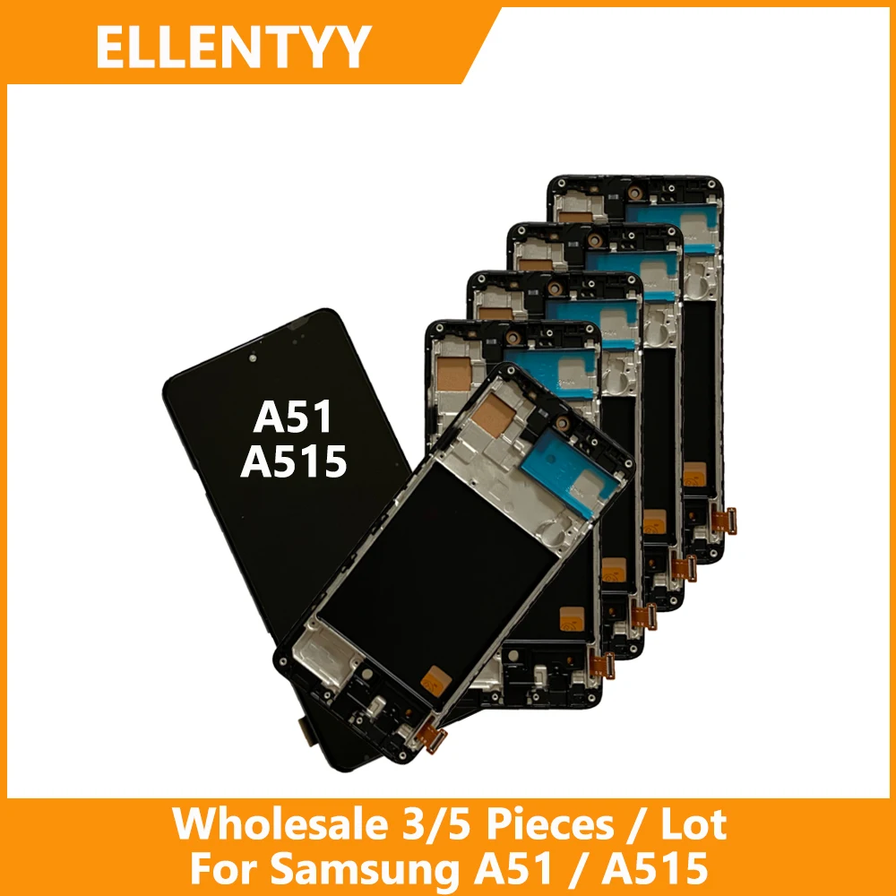 Wholesale 3/5 pieces / Lot High Quality For Samsung A51 4G / A515 / A515F Screen Lcd display With Touch Digitizer
Wholesale 3/5 pieces / Lot High Quality For Samsung A51 4G / A515 / A515F Screen Lcd display With Touch Digitizer