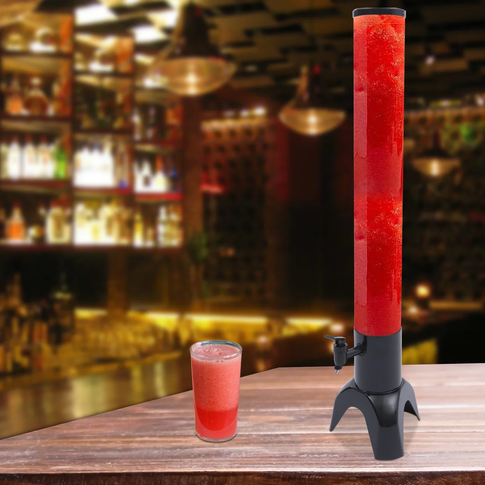100 oz Beer Tower Dispenser 3L, Clear Beverage Tower Dispenser with Ice Tube, Tabletop Drink Tower for Margarita, Liquor
100 oz Beer Tower Dispenser 3L, Clear Beverage Tower Dispenser with Ice Tube, Tabletop Drink Tower for Margarita, Liquor