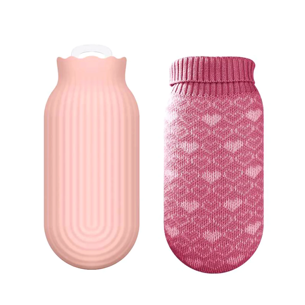 Microwave Heating Hot Water Bag with Knit Cover Warm Bottle Women Kids Hand Warmer, Pink, S
Microwave Heating Hot Water Bag with Knit Cover Warm Bottle Women Kids Hand Warmer, Pink, S