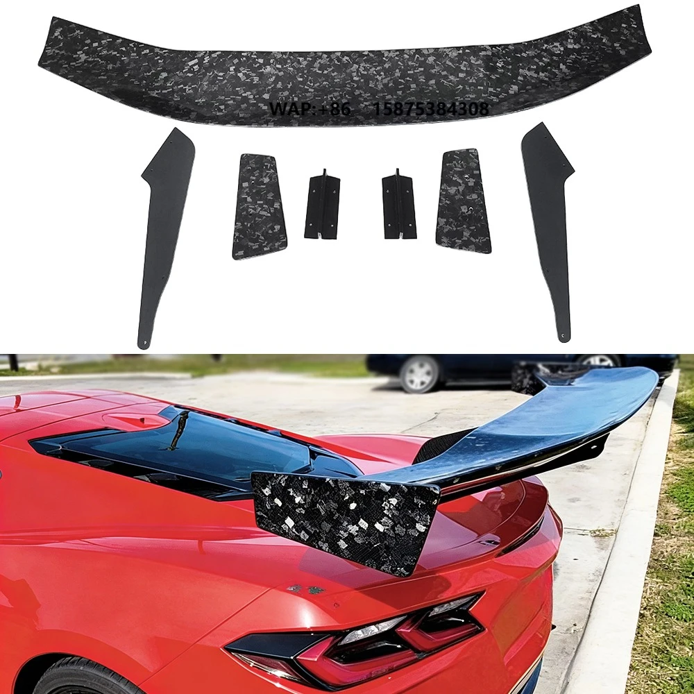Forged Carbon Fiber Rear Wing for Corvette C8 ZR1 ZTK 20+ Rear Spoiler Wing
Forged Carbon Fiber Rear Wing for Corvette C8 ZR1 ZTK 20+ Rear Spoiler Wing