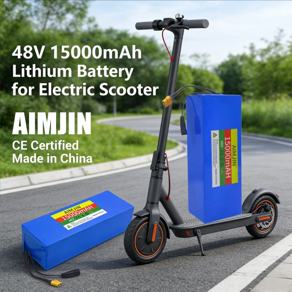 48V 15Ah new 18650 13S4P lithium battery pack 800W high-power battery suitable for various transportation vehicles
48V 15Ah new 18650 13S4P lithium battery pack 800W high-power battery suitable for various transportation vehicles
