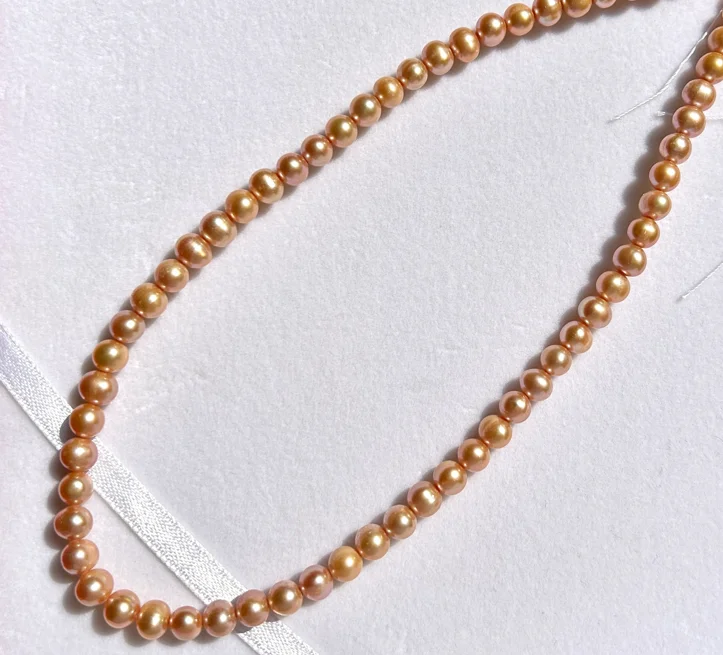 Suberb 17"7-8mm Genuine Gold Near Round Pearl Pendant Necklace Women Jewelry Wedding Party Gift 925 Sterling Silver
Suberb 17"7-8mm Genuine Gold Near Round Pearl Pendant Necklace Women Jewelry Wedding Party Gift 925 Sterling Silver