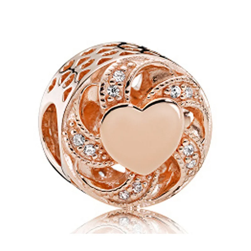 Fashion 5 PCS/lot Rose Gold Charm Beads Alloy Bracelet Necklace For Women DIY Fine Jewelry Accessory Dropshipping Wholesale
Fashion 5 PCS/lot Rose Gold Charm Beads Alloy Bracelet Necklace For Women DIY Fine Jewelry Accessory Dropshipping Wholesale