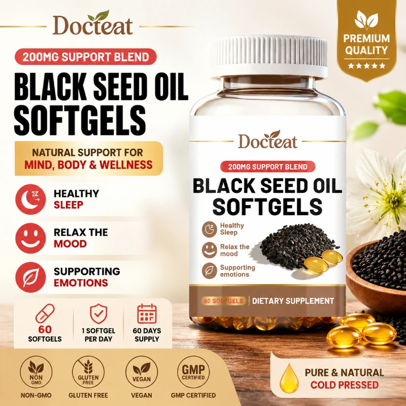 Docteat Black Seed Oil Softgels 200 Mg Support Blend 60 Softgels Black Cumin Extract Easy To Take Daily Wellness Balance
Docteat Black Seed Oil Softgels 200 Mg Support Blend 60 Softgels Black Cumin Extract Easy To Take Daily Wellness Balance