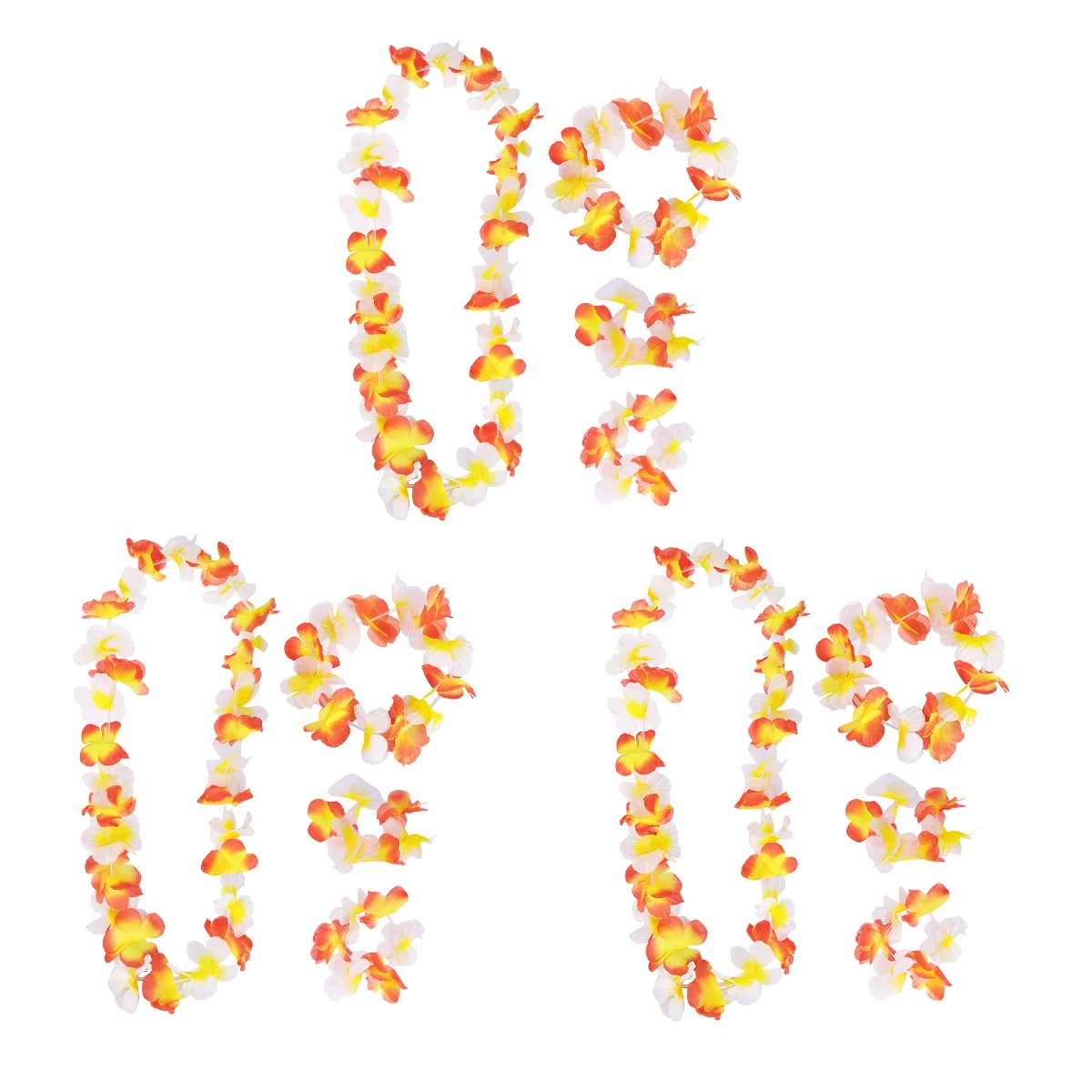3 Set/12 Two-color Wreath Wreaths Luau Party Favors Hawaiian Tropical Props Beach Garland Flower Banner Hanging
3 Set/12 Two-color Wreath Wreaths Luau Party Favors Hawaiian Tropical Props Beach Garland Flower Banner Hanging