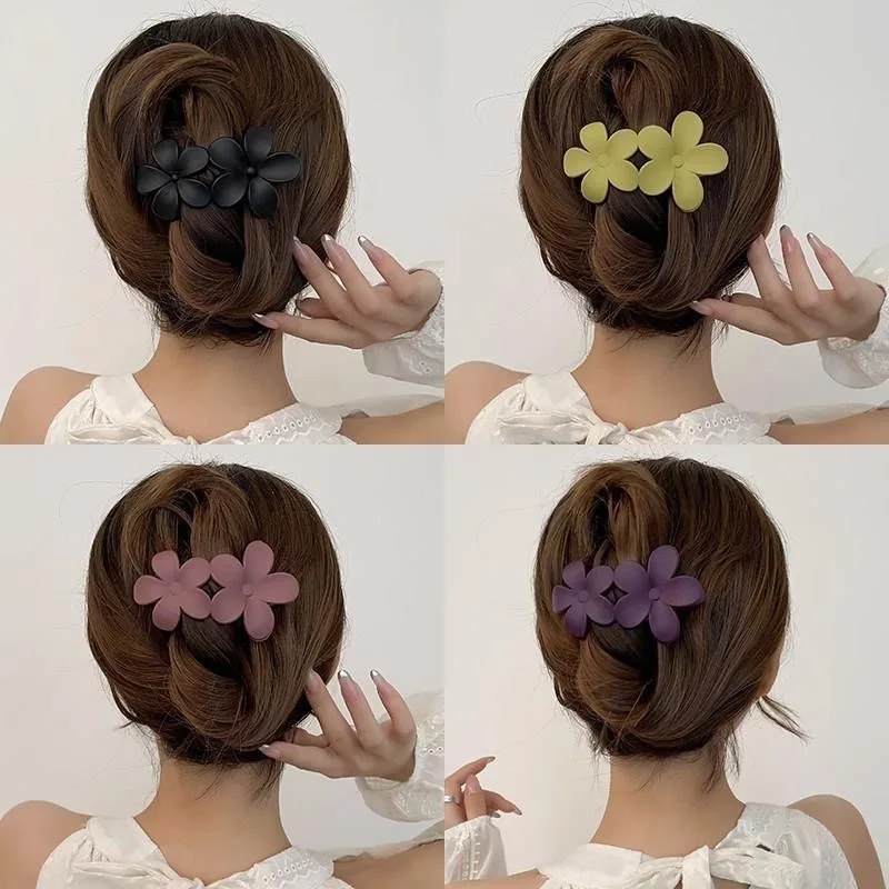 Women's Temperament Flower Duckbill Clip Hair Accessory Internet Celebrity Back Head Hair Shark Clip
Women's Temperament Flower Duckbill Clip Hair Accessory Internet Celebrity Back Head Hair Shark Clip