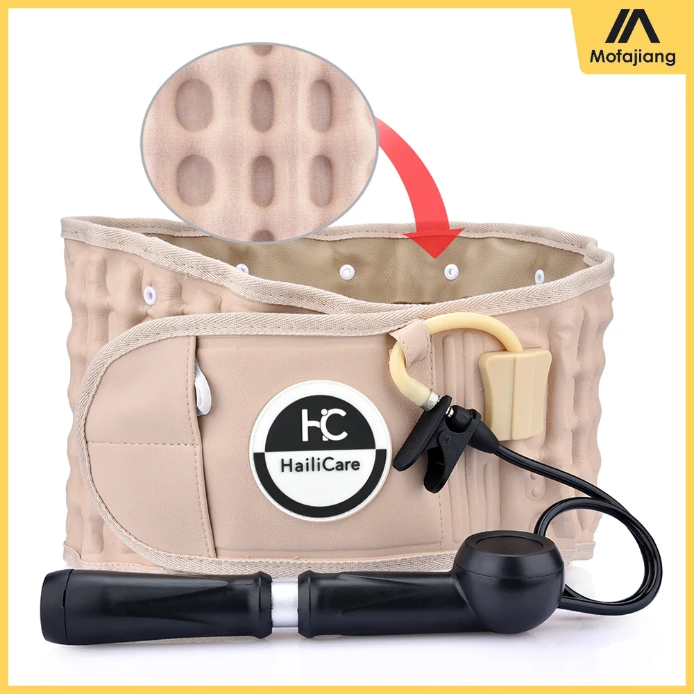 Hailicare Decompression Back Belt for Men Women Inflatable Air Traction Lumbar Support Brace Health Care Waist Protector Neck
Hailicare Decompression Back Belt for Men Women Inflatable Air Traction Lumbar Support Brace Health Care Waist Protector Neck