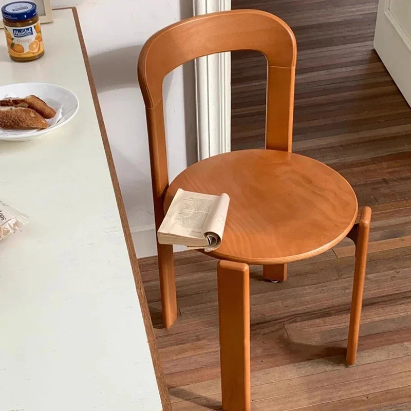 Lazy Wooden Dining Chairs Modern Living Room Party Accent Minimalist Dining Chairs Unique Portable Muebles Kitchen Furniture
Lazy Wooden Dining Chairs Modern Living Room Party Accent Minimalist Dining Chairs Unique Portable Muebles Kitchen Furniture