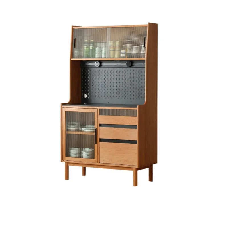 Japanese rock slab dining side cabinet solid wood tea and wine cabinet cherry wood coffee cabinet Nordic living room storage
Japanese rock slab dining side cabinet solid wood tea and wine cabinet cherry wood coffee cabinet Nordic living room storage