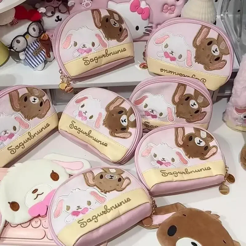 Kawaii Sugarbunnies Plush Embroidery Shell-Shaped Zipper Bag Coin Purse Portable Earphone Campus Card Storage Birthday Gift
Kawaii Sugarbunnies Plush Embroidery Shell-Shaped Zipper Bag Coin Purse Portable Earphone Campus Card Storage Birthday Gift