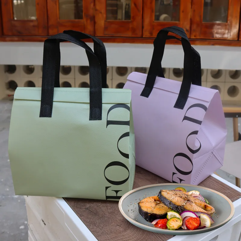 Custom Self-Sealing Takeout Bags with Non-Woven Fabric Handle Bags Light Meals, Salad Restaurants, and Milk Tea Packaging, S
Custom Self-Sealing Takeout Bags with Non-Woven Fabric Handle Bags Light Meals, Salad Restaurants, and Milk Tea Packaging, S