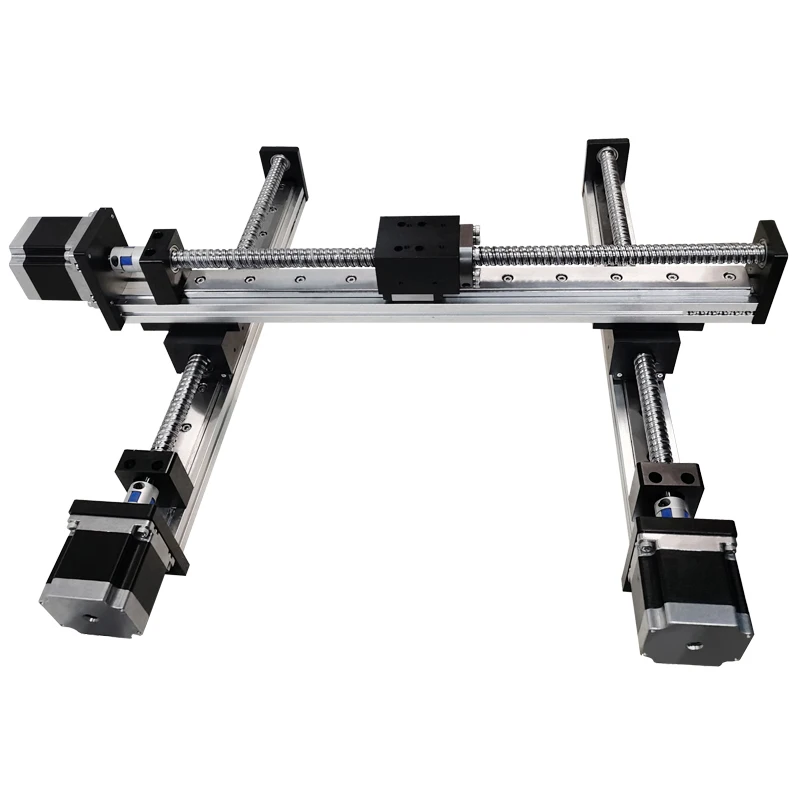 Ball screw slide XYZ three-axis motion platform Electric numerical control Cross gantry Multi-axis linear linear module
Ball screw slide XYZ three-axis motion platform Electric numerical control Cross gantry Multi-axis linear linear module