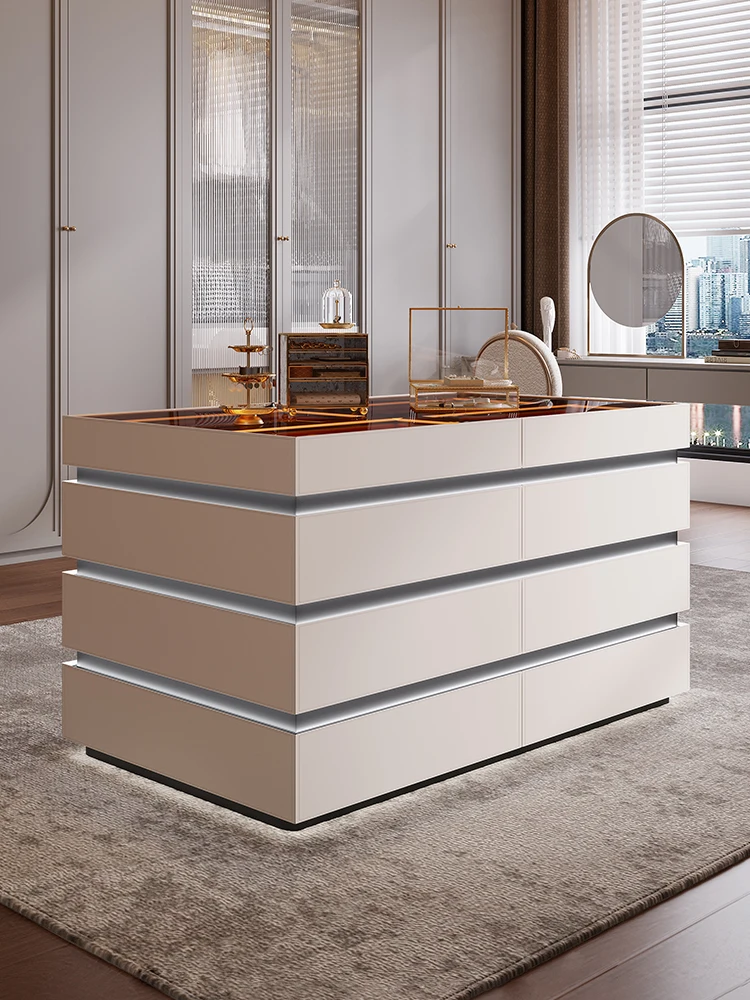 High end cloakroom island storage cabinet, home designer, high-end bedroom storage side cabinet, jewelry display cabinet
High end cloakroom island storage cabinet, home designer, high-end bedroom storage side cabinet, jewelry display cabinet