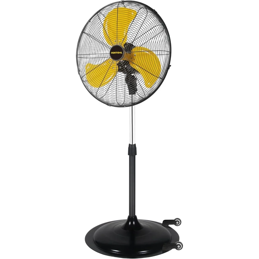 20 Inch High Velocity Pedestal Fan 4,850CFM Oscillating Stand Up Fan, 3-Speed Heavy-duty Pedestal Fan for Commercial
20 Inch High Velocity Pedestal Fan 4,850CFM Oscillating Stand Up Fan, 3-Speed Heavy-duty Pedestal Fan for Commercial