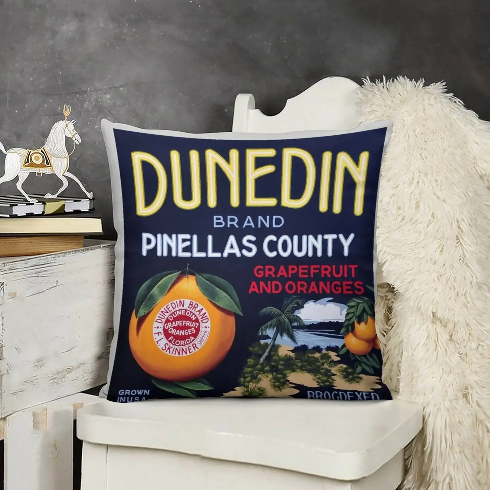 Dunedin Florida fruit label Throw Pillow Pillowcases Bed Cushions Sofa Decorative Covers Decorative Sofa Cushion pillow
Dunedin Florida fruit label Throw Pillow Pillowcases Bed Cushions Sofa Decorative Covers Decorative Sofa Cushion pillow
