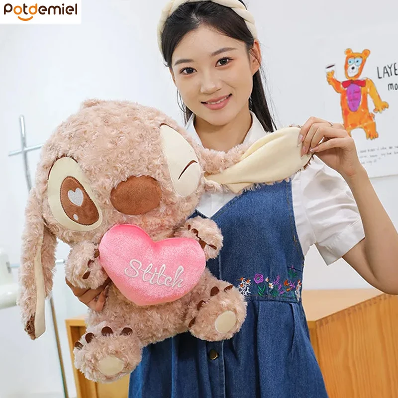 New Large Cartoon hugging Heart Stitch Children Plush Toy Chocolate Stitch Plush Doll Couple Valentine's Day Girl's Day Gift
New Large Cartoon hugging Heart Stitch Children Plush Toy Chocolate Stitch Plush Doll Couple Valentine's Day Girl's Day Gift