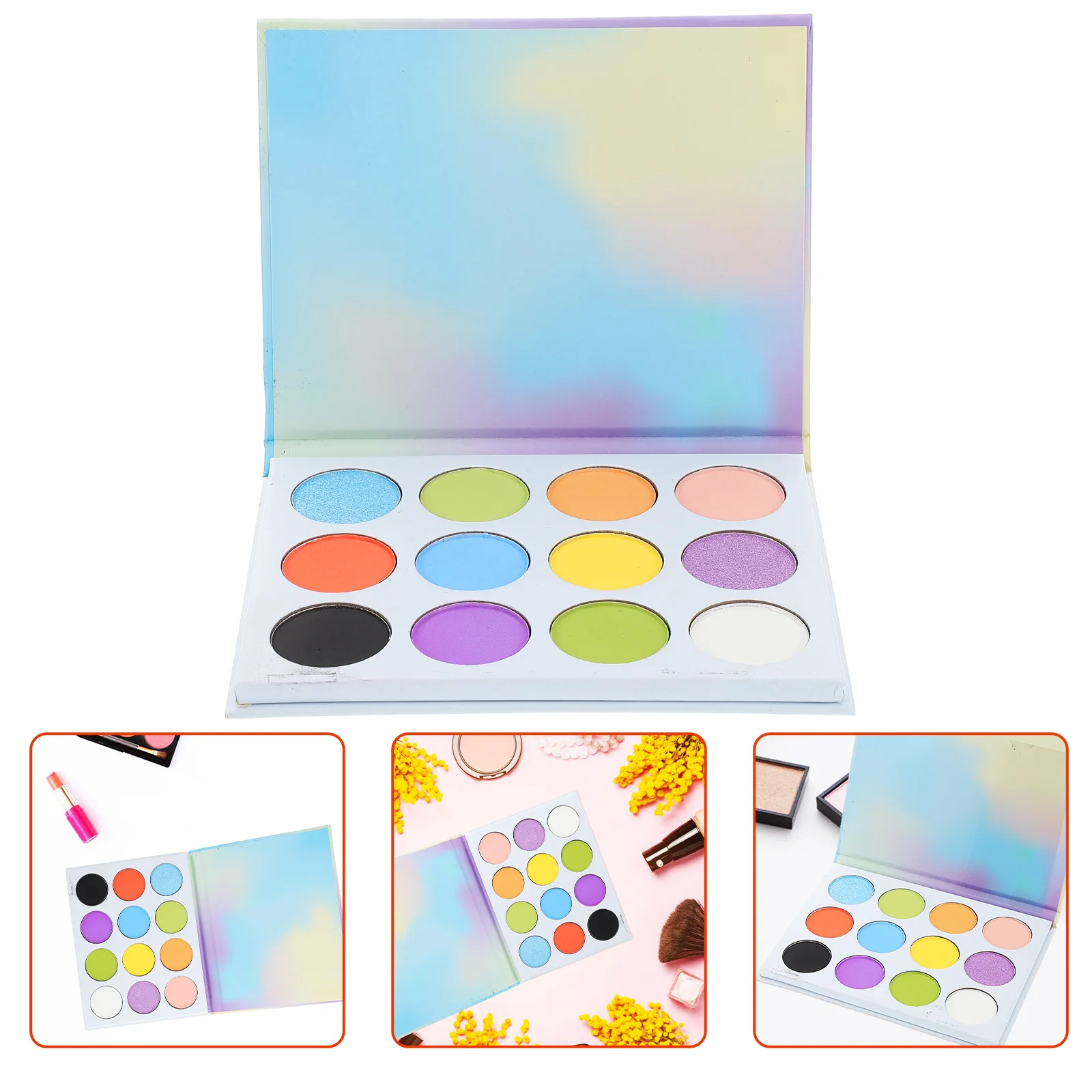 Glitter Matte Eyeshadow Palette 12 Colors Long Lasting Pigmented Travel Compact Multicolor Eye Shadow For Women Female Makeup
Glitter Matte Eyeshadow Palette 12 Colors Long Lasting Pigmented Travel Compact Multicolor Eye Shadow For Women Female Makeup