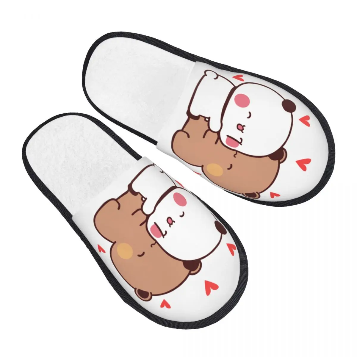 Bubu Dudu Panda And Brownie Bear Couple Cozy Scuff With Memory Foam Slippers Women Bedroom House Shoes
Bubu Dudu Panda And Brownie Bear Couple Cozy Scuff With Memory Foam Slippers Women Bedroom House Shoes