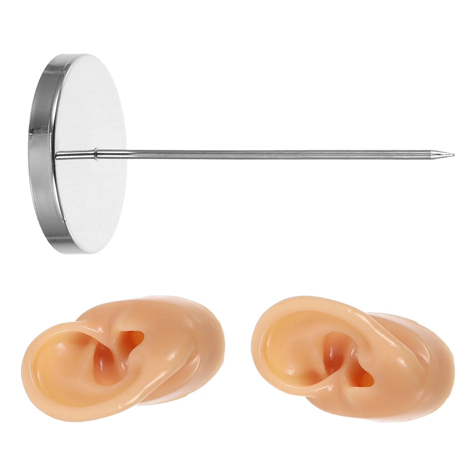 2Pcs Earrings Display Stand Silicone Ear Shaped Mannequin Jewelry Organizer Round Base Earring Photography Rack Stud Display
2Pcs Earrings Display Stand Silicone Ear Shaped Mannequin Jewelry Organizer Round Base Earring Photography Rack Stud Display