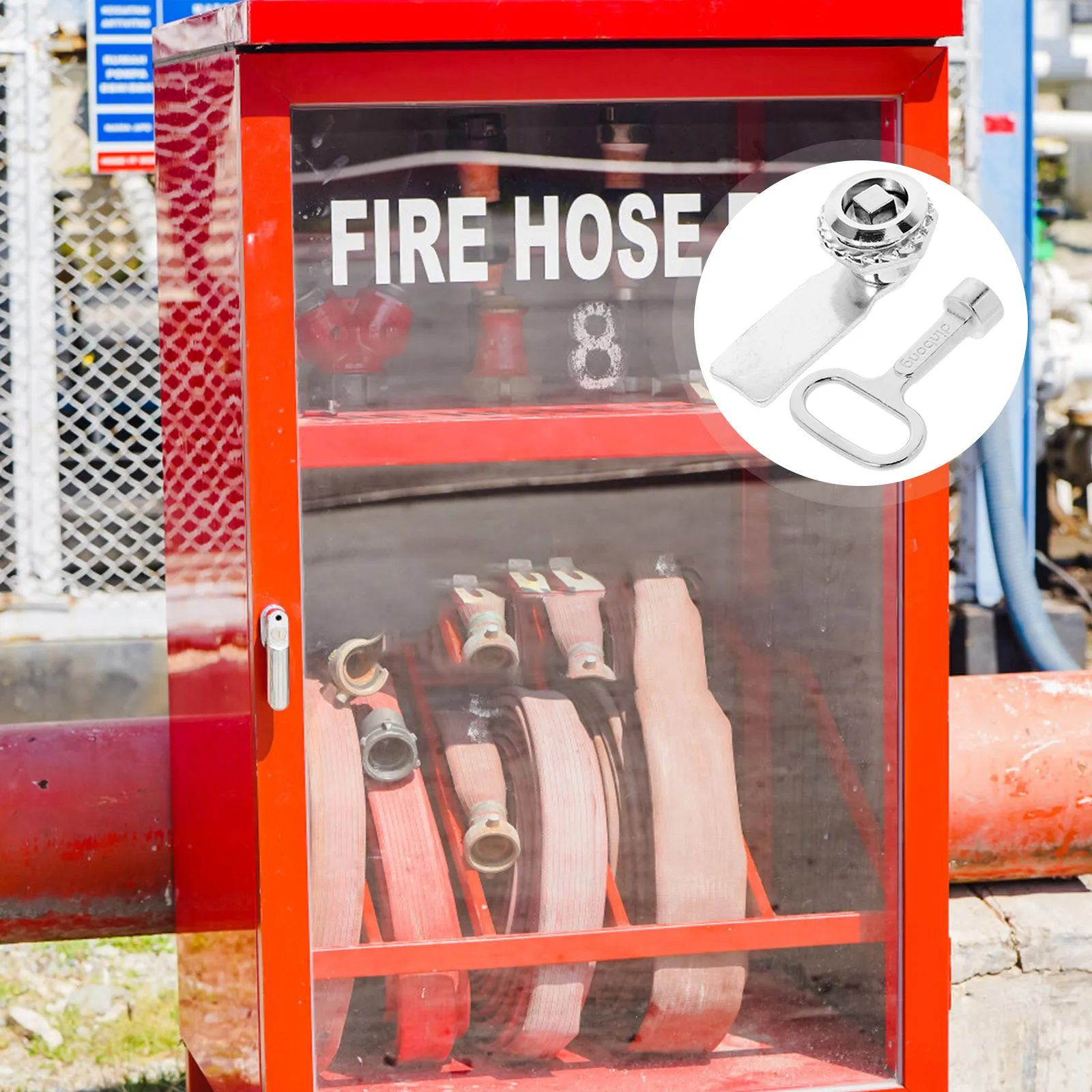 1 Set Square Tubular Cam Lock Keyed Alike For Cabinet Mailbox Gas Meter Box Replacement Alloy Square Socket Key Durable Locking
1 Set Square Tubular Cam Lock Keyed Alike For Cabinet Mailbox Gas Meter Box Replacement Alloy Square Socket Key Durable Locking