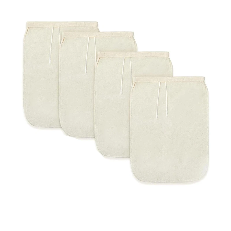 4Pcs 7.9X11.8 Inches Yogurt Strainer Organic Reusable Cold Coffee Filters Bag For Straining Yogurt Strainer Filter
4Pcs 7.9X11.8 Inches Yogurt Strainer Organic Reusable Cold Coffee Filters Bag For Straining Yogurt Strainer Filter