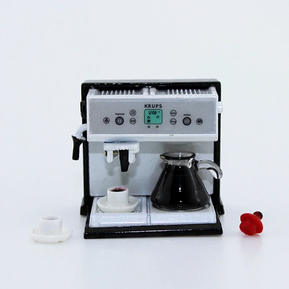 1:12 Miniature Coffee Machine Coffee Pot Cups Set Simulation Drink Model Kitchen Dollhouse Accessories Doll House Decoration
1:12 Miniature Coffee Machine Coffee Pot Cups Set Simulation Drink Model Kitchen Dollhouse Accessories Doll House Decoration