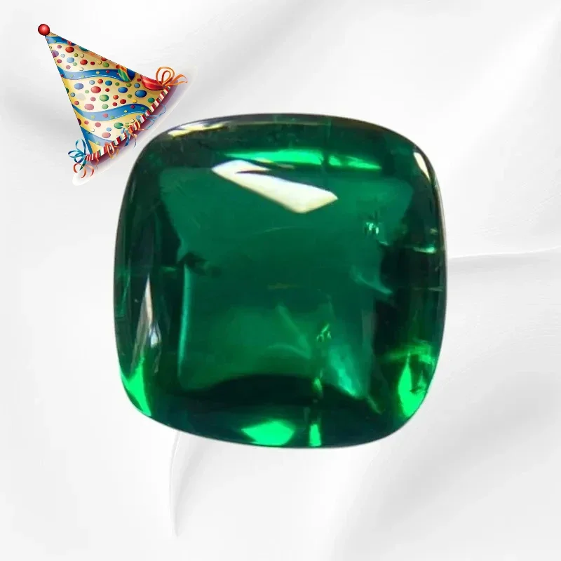 Lab Grown Zambian Emeralds Hydrothermal Hand Cutting Multiple Shapes Selectable Certificate with Cracks Inclusions Inside-M
Lab Grown Zambian Emeralds Hydrothermal Hand Cutting Multiple Shapes Selectable Certificate with Cracks Inclusions Inside-M