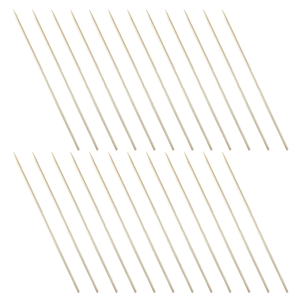 100pcs Bbq Skewers Sticks Wooden Barbecue Tools Disposable Grilling Skewers For Fruit Appetizer Kabob Roasting Campfire Meat
100pcs Bbq Skewers Sticks Wooden Barbecue Tools Disposable Grilling Skewers For Fruit Appetizer Kabob Roasting Campfire Meat