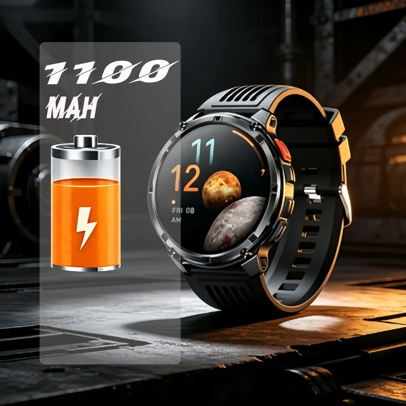 2026 T-Rex3 pro Smartwatch for Men 1100mAh GPS Tracker Rugged 120-Day Standby 10ATM Waterproof Outdoor Sport Call Capable
2026 T-Rex3 pro Smartwatch for Men 1100mAh GPS Tracker Rugged 120-Day Standby 10ATM Waterproof Outdoor Sport Call Capable