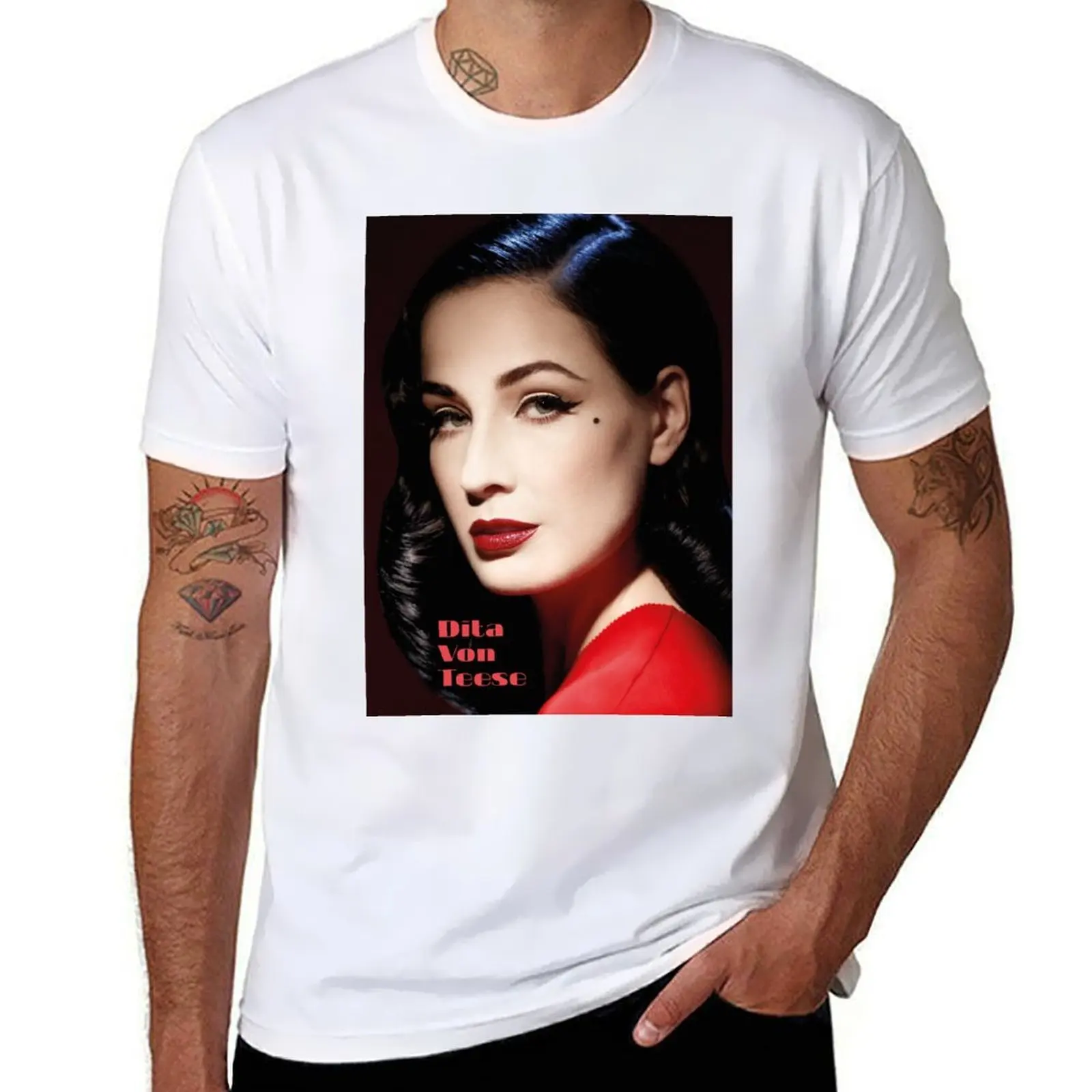 Dita Von Teese T-Shirt graphic t shirts for man man t shirt graphic T-Shirt
Dita Von Teese T-Shirt graphic t shirts for man man t shirt graphic T-Shirt