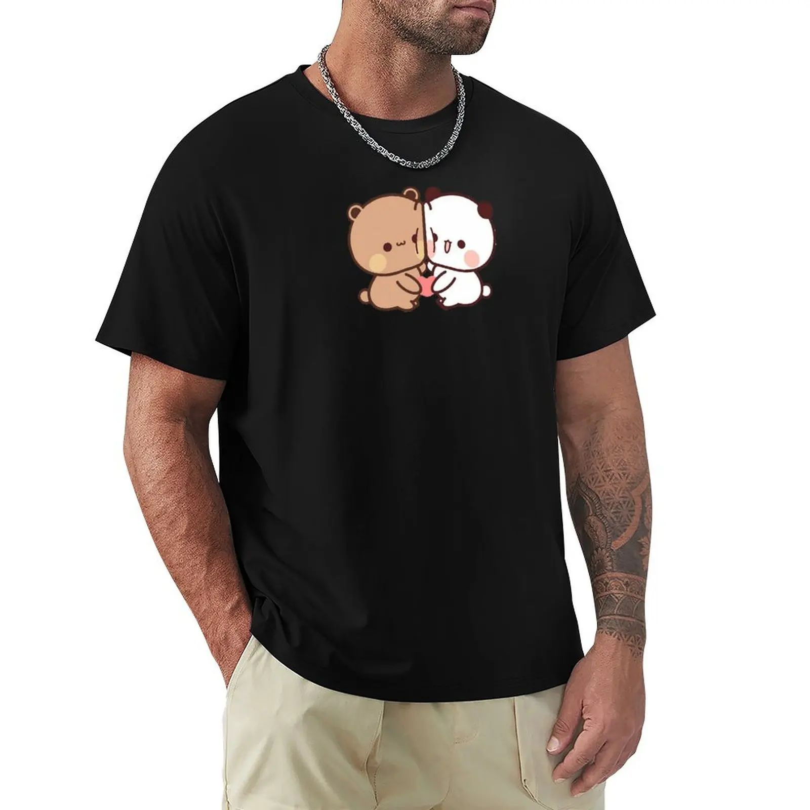 Bubu and Dudu Bear Couple Panda Yier Bubu Brownie Bear T-Shirt Fashion Simple Casual Tee Shirt
Bubu and Dudu Bear Couple Panda Yier Bubu Brownie Bear T-Shirt Fashion Simple Casual Tee Shirt