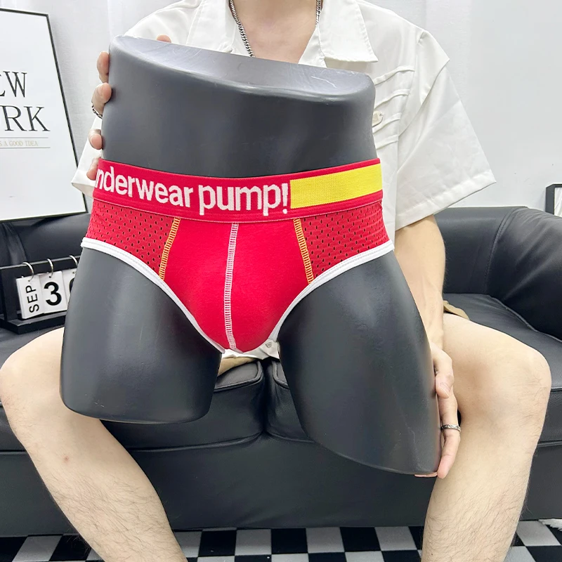 3Pcs Mixed Colors Mesh Low Waist Men's Briefs Simple Sports Breathable Underwear Men Fashion Sexy Triangle Underpants Panties
3Pcs Mixed Colors Mesh Low Waist Men's Briefs Simple Sports Breathable Underwear Men Fashion Sexy Triangle Underpants Panties