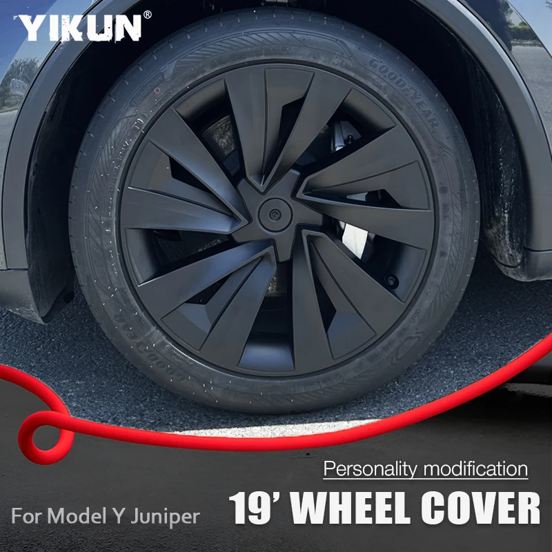 4PCS Hub Caps for Tesla Model Y Juniper 19-Inch Wheel Cover Performance Replacement Automobile Hubcaps Full Rim Accessories 2025
4PCS Hub Caps for Tesla Model Y Juniper 19-Inch Wheel Cover Performance Replacement Automobile Hubcaps Full Rim Accessories 2025