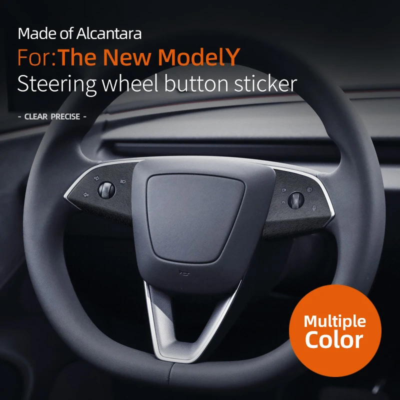 Suitable For 24 Tesla Model 3 Refreshed Steering Wheel Button Protectors, Decorative Suede Interior Modifications
Suitable For 24 Tesla Model 3 Refreshed Steering Wheel Button Protectors, Decorative Suede Interior Modifications