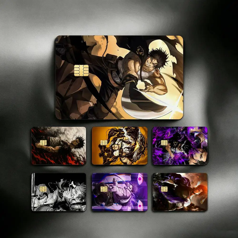 Black C-Clover Yami Sukehiro 4pcs 1Set HD Waterproof Card Skins Protective Stickers for Credit Bank Game Cards
Black C-Clover Yami Sukehiro 4pcs 1Set HD Waterproof Card Skins Protective Stickers for Credit Bank Game Cards