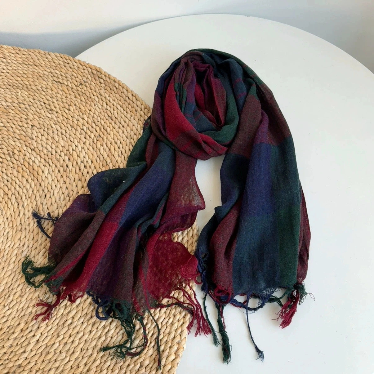 Винтажный женский хлопковый и льняной шарф, длинные мягкие теплые осенне-зимние мягкие шарфы в корейском стиле, 65*220 см
Винтажный женский хлопковый и льняной шарф, длинные мягкие теплые осенне-зимние мягкие шарфы в корейском стиле, 65*220 см