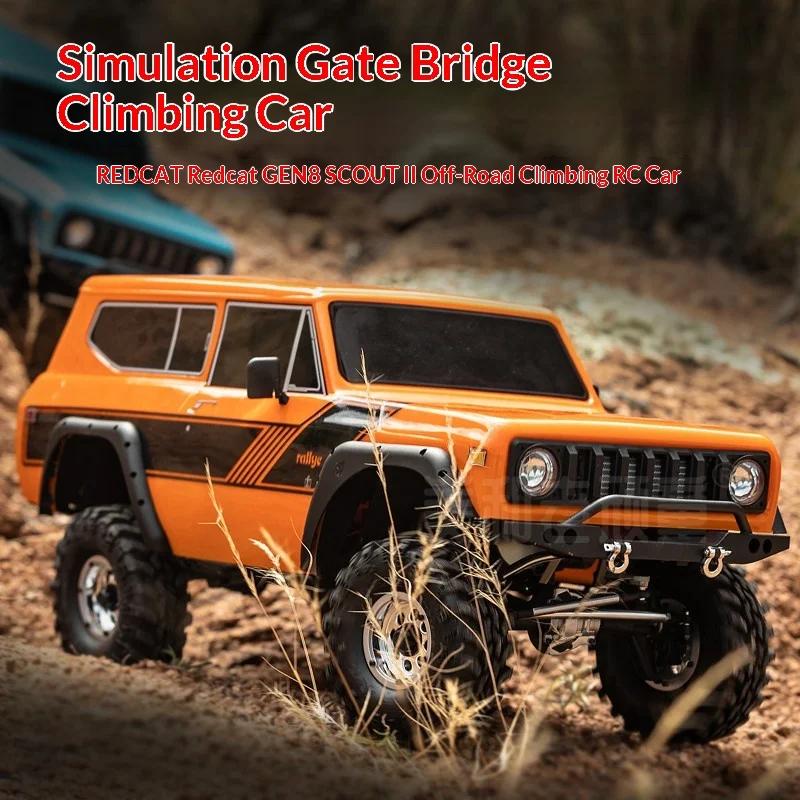 Red Cat 1/10 Redcat Gen8 Remote Control Electric Model Car Climbing Car Door Bridge Four-Wheel Drive Off-Road Vehicle Boy Toy
Red Cat 1/10 Redcat Gen8 Remote Control Electric Model Car Climbing Car Door Bridge Four-Wheel Drive Off-Road Vehicle Boy Toy