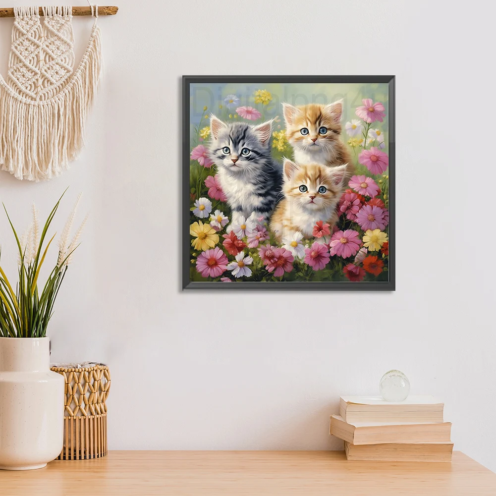 Cats 5D DIY Full Drill Round Diamond Painting Kit for Home Wall Room Decor
Cats 5D DIY Full Drill Round Diamond Painting Kit for Home Wall Room Decor