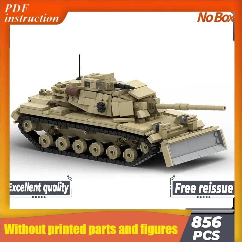 Military Model Moc Building Bricks US Main Battle Tank M60 Technology Modular Blocks Gifts Toys DIY Sets AssemblyChristmas
Military Model Moc Building Bricks US Main Battle Tank M60 Technology Modular Blocks Gifts Toys DIY Sets AssemblyChristmas