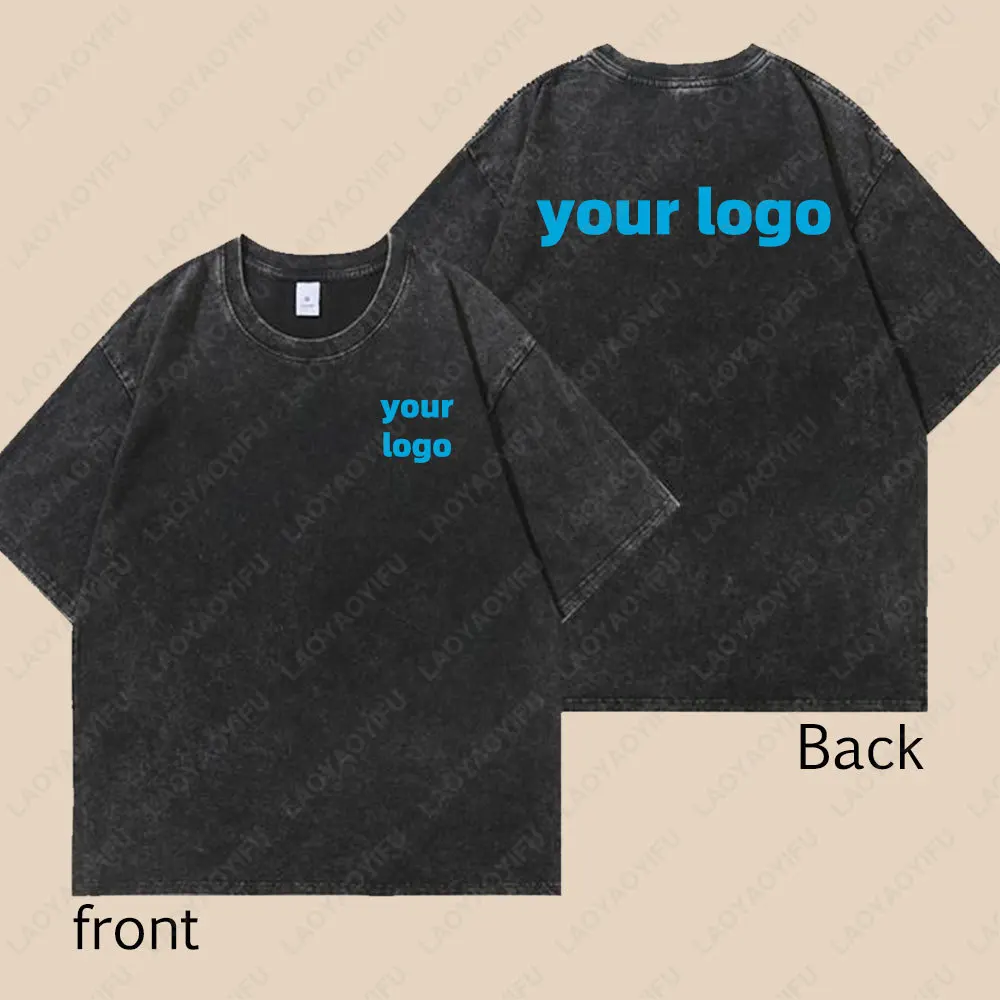 Custom Design 250G Washable T-shirt Your Own Logo Men Women Casual Tees Cotton Short Sleeve Cool Tops Customized Unisex Tshirt
Custom Design 250G Washable T-shirt Your Own Logo Men Women Casual Tees Cotton Short Sleeve Cool Tops Customized Unisex Tshirt