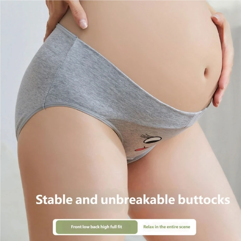 Maternity Low Waist Panties with Cartoon Pattern For Pregnant Women Cotton Comfortable Stretchable Breathable Underwear 15UB
Maternity Low Waist Panties with Cartoon Pattern For Pregnant Women Cotton Comfortable Stretchable Breathable Underwear 15UB