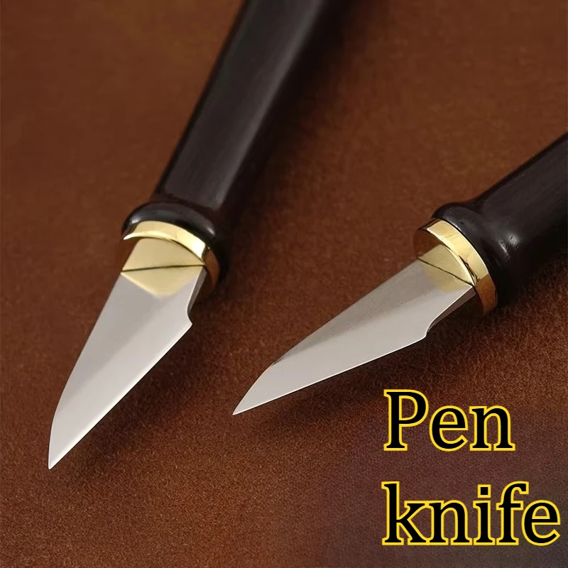 Austria Powdered Steel Engraving Pen Knife/Cutting Leather Handmade DIY Leather Goods Tool Straight/curvature Blade Pen Knife
Austria Powdered Steel Engraving Pen Knife/Cutting Leather Handmade DIY Leather Goods Tool Straight/curvature Blade Pen Knife