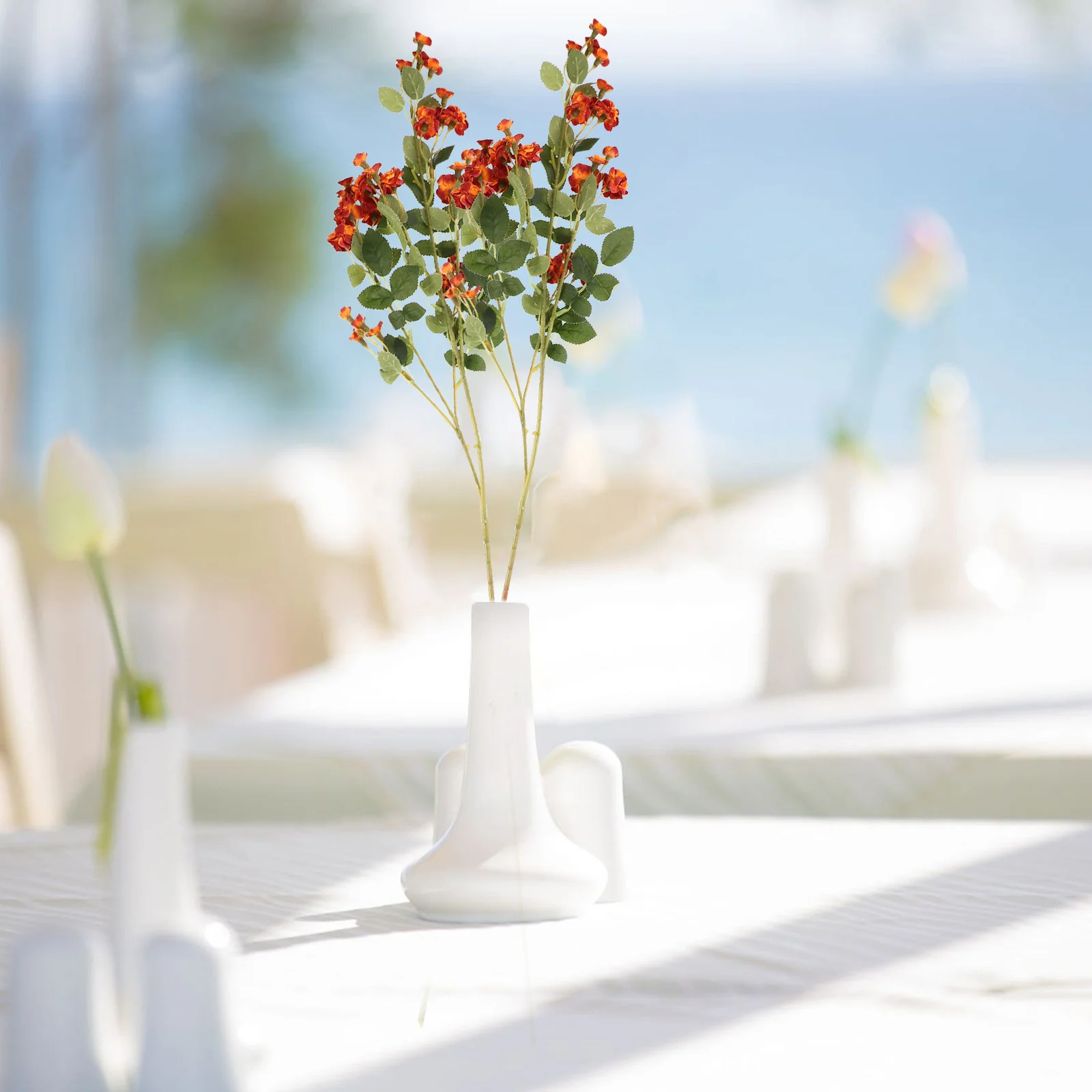 2Pcs Lifelike Fake Flowers Faux Rose Props for Wedding Tabletop Vase Holiday Decor Fake Flowers Artificial Flower Picks
2Pcs Lifelike Fake Flowers Faux Rose Props for Wedding Tabletop Vase Holiday Decor Fake Flowers Artificial Flower Picks