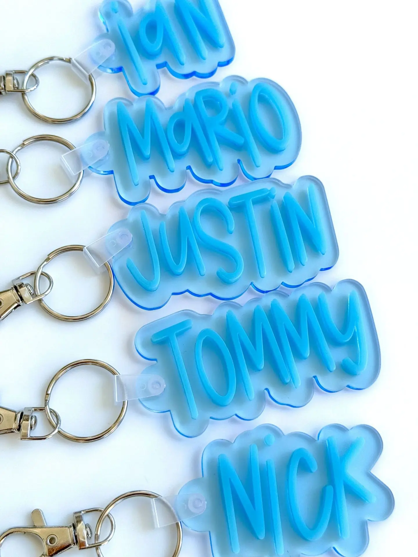 Fluorescent Colorful 3D Name Customized Keychains Jewelry Woman Kids Bag Charm Nameplate Label Tag Personalized Key Ring Gift
Fluorescent Colorful 3D Name Customized Keychains Jewelry Woman Kids Bag Charm Nameplate Label Tag Personalized Key Ring Gift