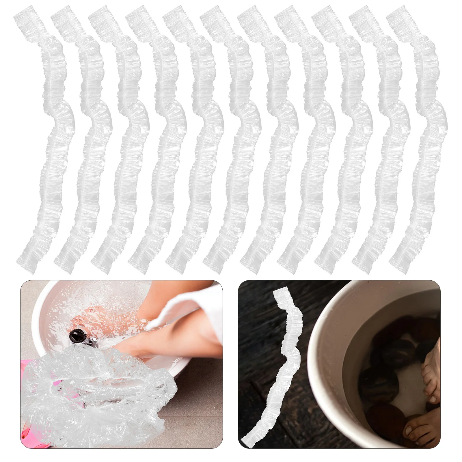 100pcs Disposable Liners Bath Basin Bags for Feet White Color Single Use Water Therapy Accessories
100pcs Disposable Liners Bath Basin Bags for Feet White Color Single Use Water Therapy Accessories