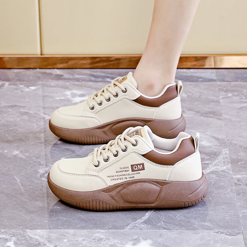 New Women's Shoes 2026 Spring Thick Sole Elevated Shoes Sports Shoes Women's Shoes Student Street Casual Board Shoes
New Women's Shoes 2026 Spring Thick Sole Elevated Shoes Sports Shoes Women's Shoes Student Street Casual Board Shoes