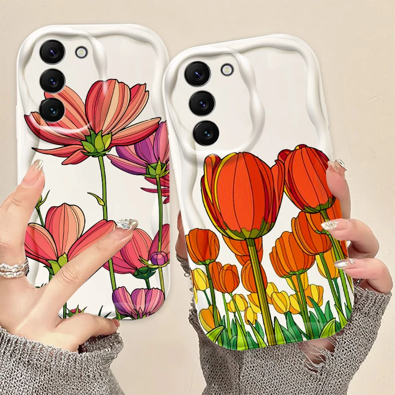 Butterfly Flowers Sunflower For Samsung S24 S23 S21 S20 Ultra Plus FE A73 A72 A71 A51 A31 A05S A05 A04 5G Wave Oil Funda
Butterfly Flowers Sunflower For Samsung S24 S23 S21 S20 Ultra Plus FE A73 A72 A71 A51 A31 A05S A05 A04 5G Wave Oil Funda