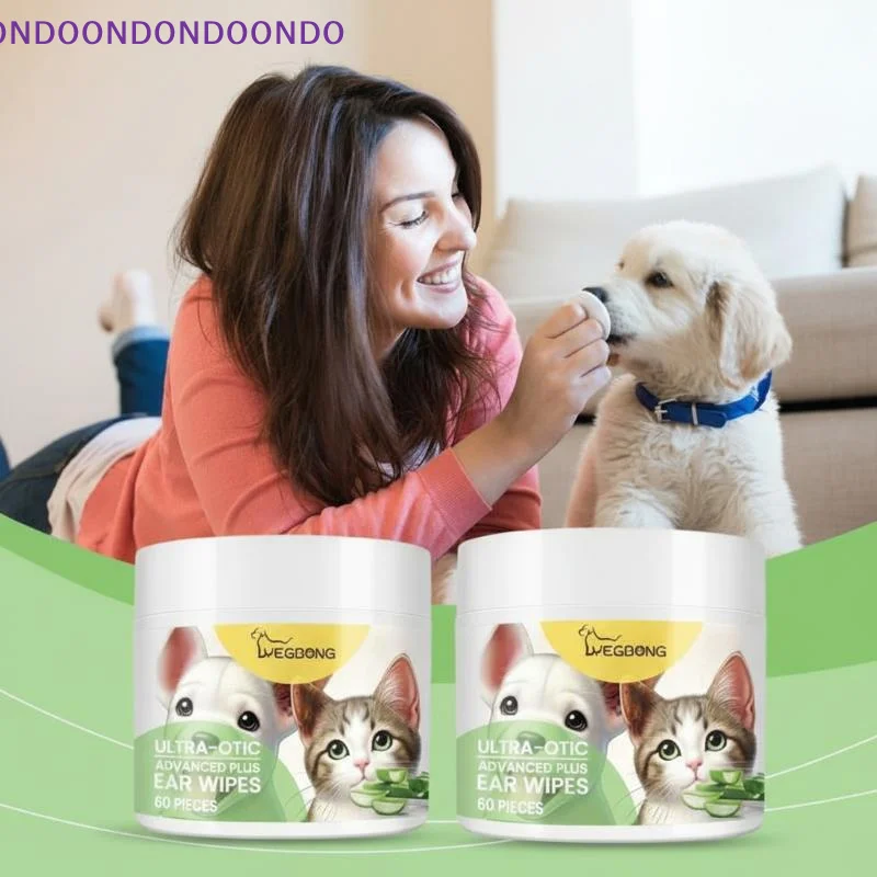 Ear Cleaning Wipes for Dogs and Cats 60pcs Soft Cotton Pads Remove Ear Stain Earwax Daily Pet Ear Care at Home
Ear Cleaning Wipes for Dogs and Cats 60pcs Soft Cotton Pads Remove Ear Stain Earwax Daily Pet Ear Care at Home
